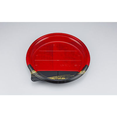 シーピー化成 寿司桶 NUN丸桶3 天佑赤 本体 0780503004035 1ケース(160個(10個×16))（直送品）