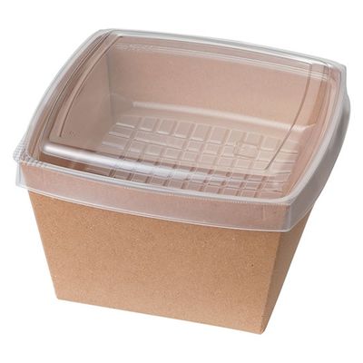 協和パック デリボックス デリメイトTS125クラフト嵌合容器 00710043 1袋(20個)（直送品）