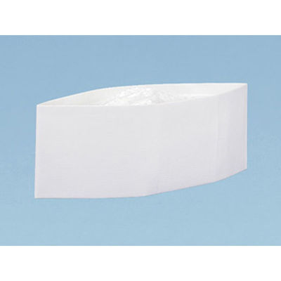 調理用帽子 クリーンキャップMEタイプ 白無地 00303840 1ケース(1000個(50個×20))（直送品）