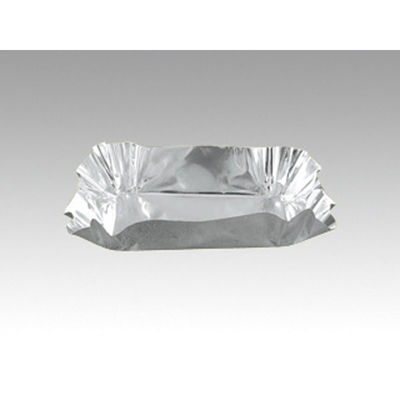 東洋アルミエコープロダクツ アルミカップ ホイルケース 長方形 100枚入 00015873 1袋（直送品）