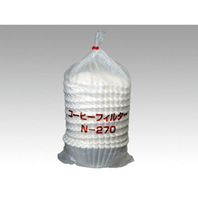 イデシギョー カフェ用品 コーヒーフィルター Nー270大 250入 00317772 1袋（直送品）