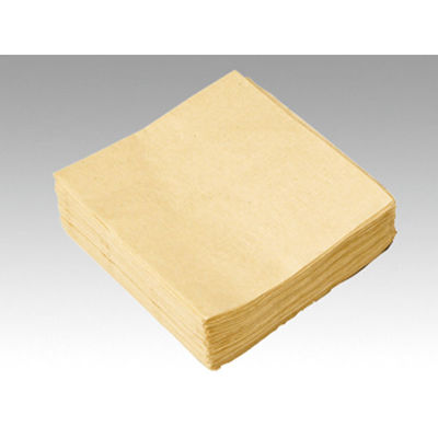 イデシギョー 4ツ折ナフキン 4折ナプキン 未晒 00377674 1袋(125個)（直送品）