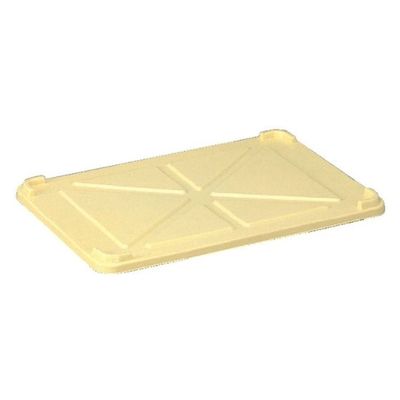 三甲 大型ばんじゅうフタ クリーム 702701 1ケース(10個)（直送品）