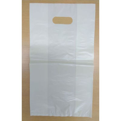 リュウグウ ポリ手提げ パン袋ベージュ無地 M 4830700 1ケース(1000個(100個×10))（直送品）