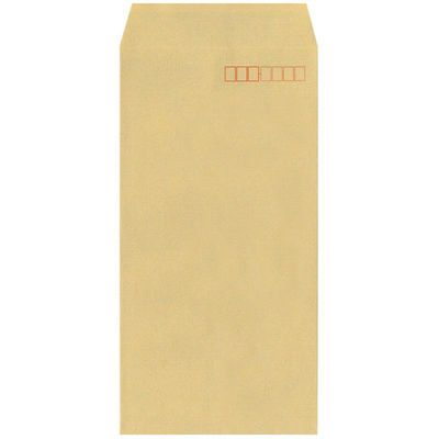 今村紙工 透けないクラフト封筒 長3 テープ付 21635 1ケース(1000個)（直送品）