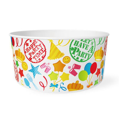 どんぶり容器 CO-1.5L-176 HAPPYTIMEIN クリスマス 31-698-101 1ケース(300個(25個×12))（直送品）