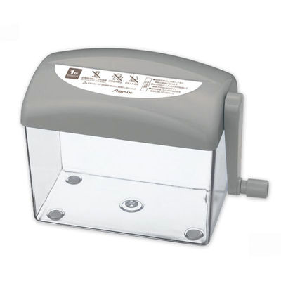 アスカ ハンドシュレッダー グレー HS70GR 1ケース(12個)（直送品）