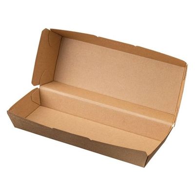 東罐興業 軽食容器 ホットドックトレー未晒 648039 1袋(50個)（直送品）