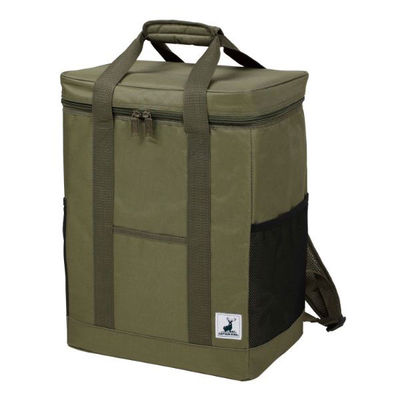 パール金属 保冷バッグ キャプテンスタッグ リュック型クーラーバッグ(オリーブ) UE-0620 1ケース(6個)（直送品）