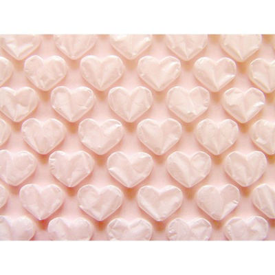 川上産業 プチプチ はぁとぷち ミルキーピンク(2層品) 600mm×3m 15 1ケース(10個)（直送品）