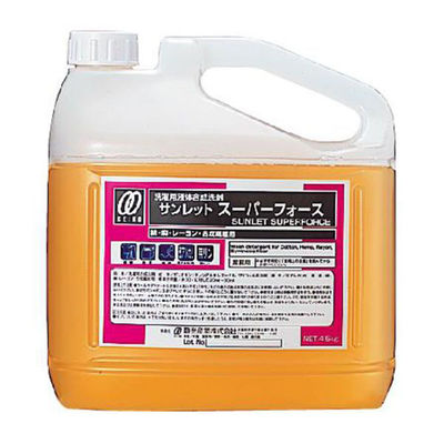 静光産業 衣料用洗剤 サンレットスーパーフォース 4.5kg 12024 1ケース(4個)（直送品）