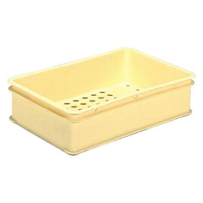 三甲 コンテナ 大型ばんじゅうA-2(水抜き孔有) クリーム 203301 1ケース(5個)（直送品）