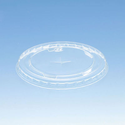 ポリマープラス 79-10・12オンスカップ兼用フタ(穴付) 31500004 1ケース(2000個(100個×20))（直送品）