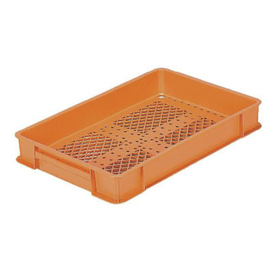 三甲 コンテナ ばんじゅうP-W1 オレンジ 201908 1ケース(10個)（直送品）