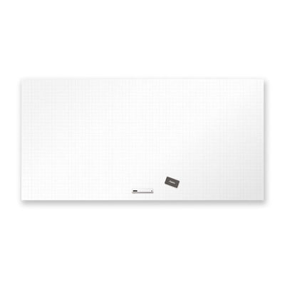 アスカ 抗菌ホワイトマグネットシート 暗線入り 4L AWM10 1ケース(4個)（直送品）