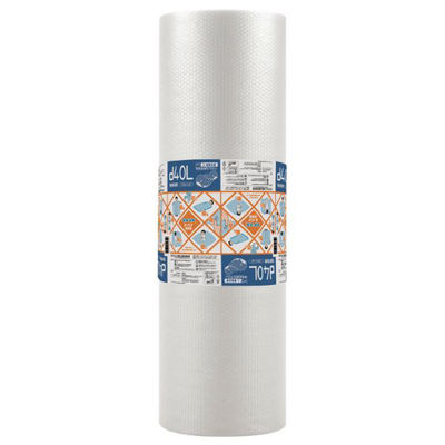 川上産業 緩衝材 プチプチ d40L(3層品) あったか活用術 1200mm×42m 09 1ケース(5個)（直送品）