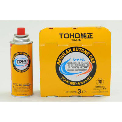 東邦金属工業 カセットボンベシャトル3本組 011252 1ケース(16個)（直送品）