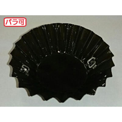 セイコー おかずカップ ラミケース OPP 6A 黒 500枚 9000062005 1袋（直送品）