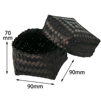 アサヒグリーン 装飾品 アジロ彩篭 BK 3547 1ケース(100個)（直送品）