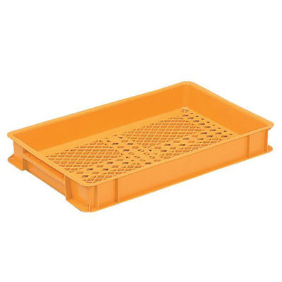 三甲 コンテナ ばんじゅうP-S4 オレンジ 202155 1ケース(10個)（直送品）