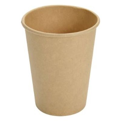 紙コップ 9オンス 未晒 275cc 563982 1袋(50個)（直送品）
