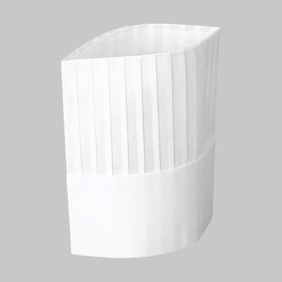 調理用帽子 クラシックシェフハット(浅)200 187903 1ケース(240個(60個×4))（直送品）