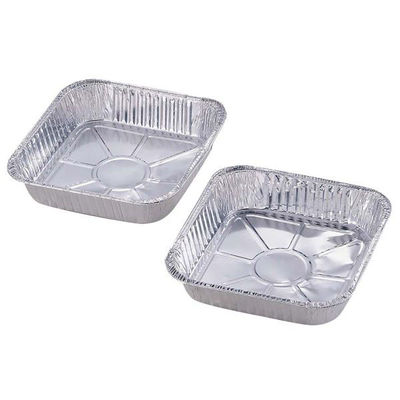 パール金属 アウトドア用品 アルミ角型なべ 2枚組 M-6652 1ケース(60個(10個×6))（直送品）