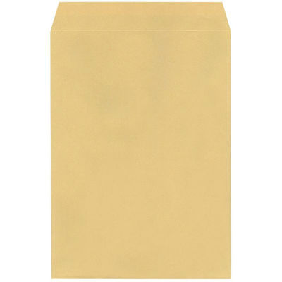 今村紙工 透けないクラフト封筒 角2 テープ付 21636 1ケース(500個)（直送品）