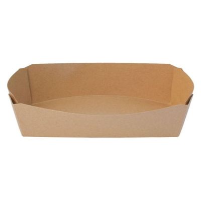 東罐興業 惣菜容器 R-M 長方形トレー クラフト 31931457 1ケース(600個(50個×12))（直送品）