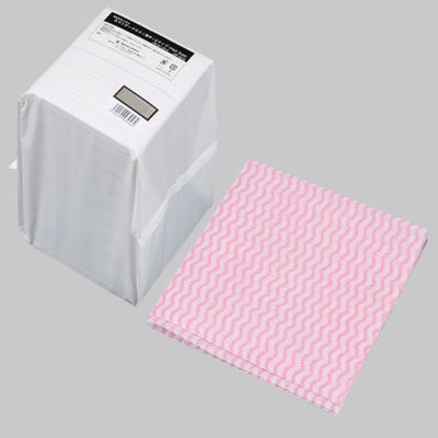 カウンタークロス(PINK)薄手 ポリ包装Eタイプ(Half Size) 189880 1ケース(1800個(100個×18))（直送品）