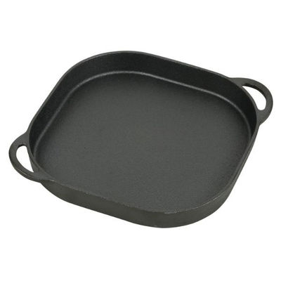 パール金属 調理器具 スプラウト 鉄鋳物製グリルプレート24×24cm(フラット) HB-6219 1ケース(6個)（直送品）