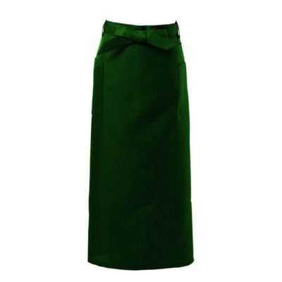 サンユニフォーム ロングエプロン ロングエプロン(グリーン)F 701-S711-5 1袋（直送品）