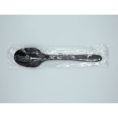 ホウケン産業 使い捨てスプーン スプーン160 ブラック 個包装 189 1袋(100個)（直送品）