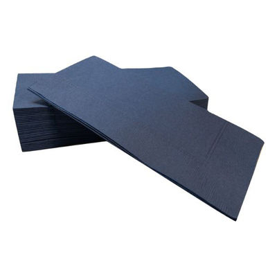 溝端紙工印刷 8ツ折ナフキン LUC-28 カラー2プライナプキン8折 フレンチブルー 13 1ケース(2000個(50個×40))（直送品）