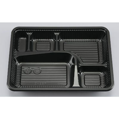 シーピー化成 弁当容器 Z-257(B) BS黒 本体 0106257000525 1ケース(600個(100個×6))（直送品）