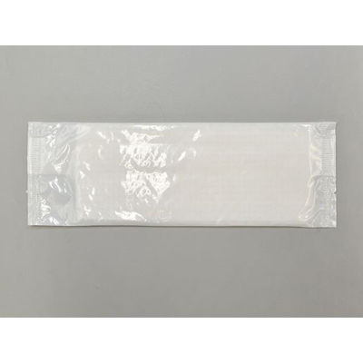 UE33798 紙おしぼり 新紙エンボスおしぼり 白 平型 乳白 DNコーポレーション O-120-3 1ケース(2500個(100（直送品）