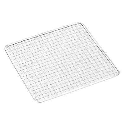 パール金属 網 炭焼一番 角型焼きアミ250×250mm M-6581 1ケース(120個(10個×12))（直送品）