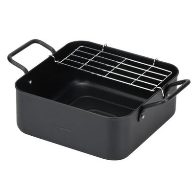 パール金属 揚げ物用品 広く使えるスクエア天ぷら鍋 20cm HB-5650 1ケース(12個)（直送品）