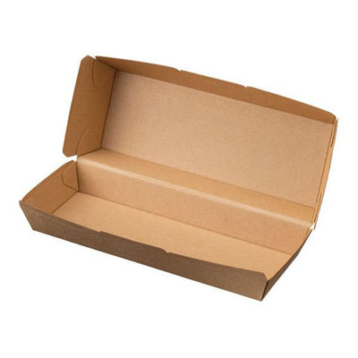 東罐興業 軽食容器 ホットドックトレー未晒 648039 1ケース(200個(50個×4))（直送品）