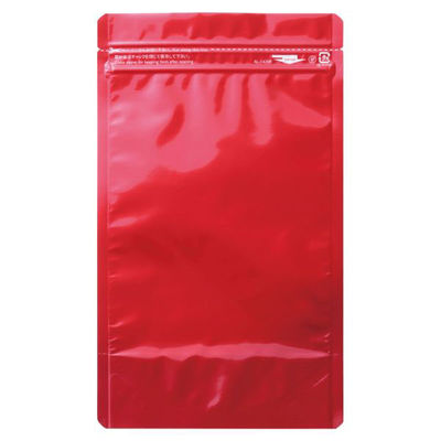 生産日本社 チャック付き袋 ラミジップ ALカラースタンド 赤 AL-1420R 43444 1ケース(1000個(50個×20))（直送品）