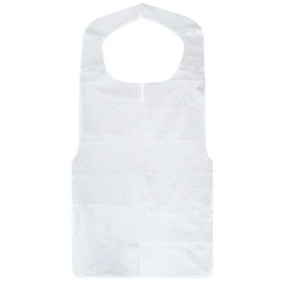 今村紙工 不織布エプロン 白 30枚 FE-W 1ケース(30個)（直送品）