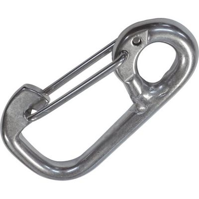 DAIDОHANT ステンレス S2430フック(バネ式) 6mm (φ)6×(A)60×(B)33×(C)12mm 10102167 1個（直送品）