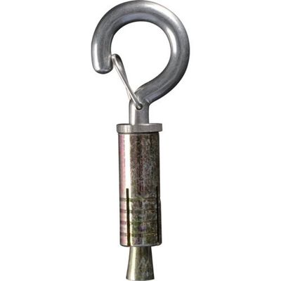 DAIDОHANT ステンレス ボルトフック 8mm (A)24×(B)15.5×(C)9×(D)22×(E)1.8mm 10104225（直送品）