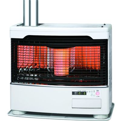 トヨトミ TOYOTOMI 煙突式石油ストーブ HRーG6524ーW 1台 688-9137（直送品）