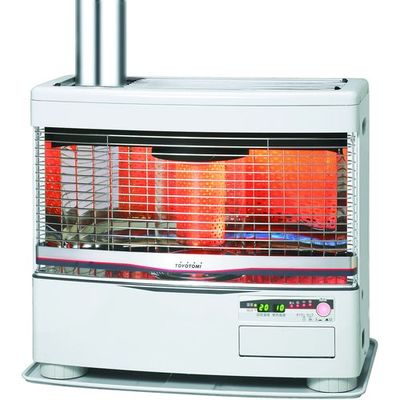 トヨトミ TOYOTOMI 煙突式石油ストーブ HRーV6524―W 1台 688-9150（直送品）