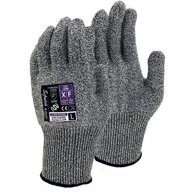 おたふく手袋 おたふく 耐切創手袋 ソフキャッチプラス ウルトラガード13G ノンコート A-479-M 1セット(5双) 685-5483（直送品）