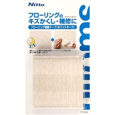 ニトムズ フローリング補修テープ75×0.9 75×0.9ホワイトオーク TT0019 1巻 686-1729（直送品）