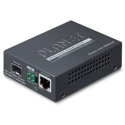 802.3at PoE+ PD 1000BASEーT ~ 1000BASEーX SFP メディアコンバータ GT-805A-PD 1個（直送品）