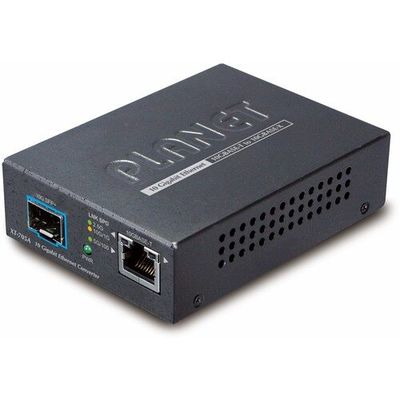 10G/5G/2.5G/1G/100M カッパー ~ 10GBASEーX SFP+ メディアコンバータ XT-705A 1個（直送品）