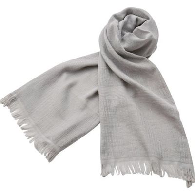 みやざきタオル IM 今治マフラー SEASON ライトグレー IMSEA-LGRAY 1枚 681-7313（直送品）